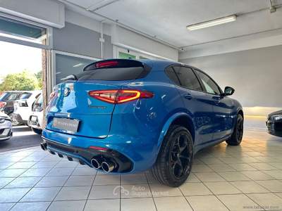 Alfa Romeo Stelvio Stelvio 2.9 BiT.V6 510 AT8 Quadrifoglio QUADRIFOGLIO*TAGL DOC Blu/Azzurro usata Fonte Nuova