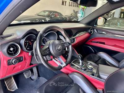 Alfa Romeo Stelvio Stelvio 2.9 BiT.V6 510 AT8 Quadrifoglio QUADRIFOGLIO*TAGL DOC Blu/Azzurro usata Fonte Nuova