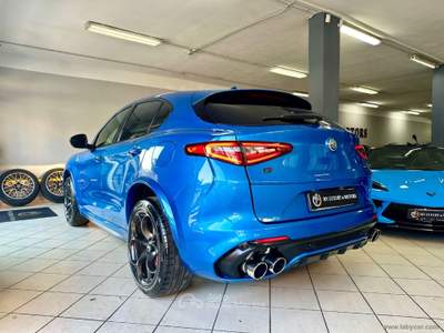 Alfa Romeo Stelvio Stelvio 2.9 BiT.V6 510 AT8 Quadrifoglio QUADRIFOGLIO*TAGL DOC Blu/Azzurro usata Fonte Nuova