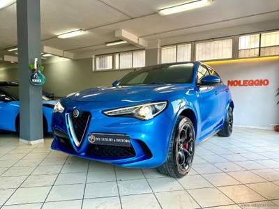 Alfa Romeo Stelvio Stelvio 2.9 BiT.V6 510 AT8 Quadrifoglio QUADRIFOGLIO*TAGL DOC Blu/Azzurro usata Fonte Nuova