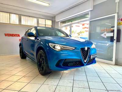 Alfa Romeo Stelvio Stelvio 2.9 BiT.V6 510 AT8 Quadrifoglio QUADRIFOGLIO*TAGL DOC Blu/Azzurro usata Fonte Nuova
