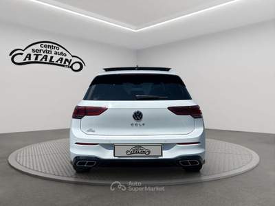Volkswagen Golf 2.0 TDI 150 CV SCR R-Line Bianco usata Maniace