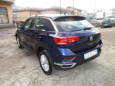 Volkswagen T-Roc 1.6 tdi Advanced FULL OPTIONAL GARANTITIO Blu/Azzurro usata Ariano Irpino