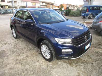 Volkswagen T-Roc 1.6 tdi Advanced FULL OPTIONAL GARANTITIO Blu/Azzurro usata Ariano Irpino