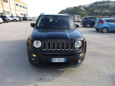 Jeep Renegade 2.0 mjt Longitude 4wd 140cv my16 GARANTITA FULL OPTIONAL Nero usata Ariano Irpino