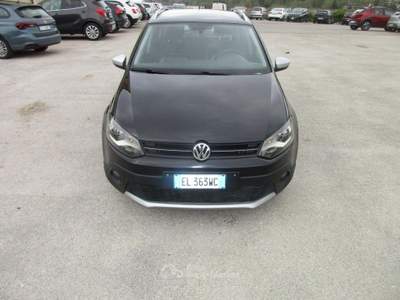 Volkswagen Polo 5p 1.6 tdi Cross 90cv GARANTITA FULL OPTIONAL Nero usata Ariano Irpino