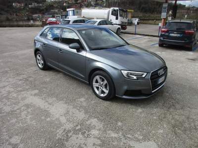 Audi A3 Sportback 1,6 tdi30 S-LINE GARANTITA FULL OPTIONAL Grigio usata Ariano Irpino