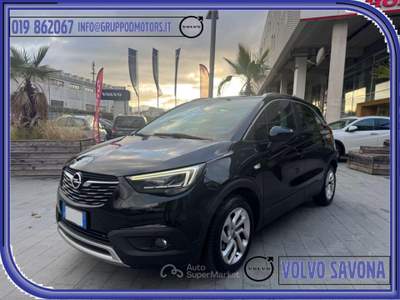 Opel Crossland X 1.2 Innovation 83cv-PRPRIETARIO UNICO Nero usata Savona