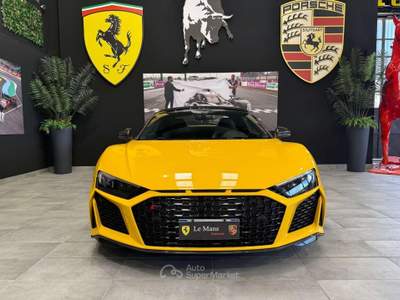 Audi R8 Spyder 5.2 V10 Performance quattro 620cv s tronic Giallo usata Lesmo