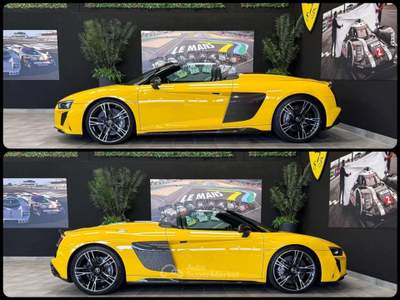 Audi R8 Spyder 5.2 V10 Performance quattro 620cv s tronic Giallo usata Lesmo