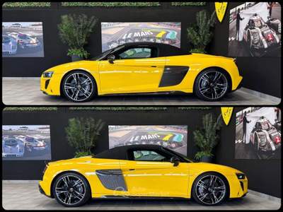 Audi R8 Spyder 5.2 V10 Performance quattro 620cv s tronic Giallo usata Lesmo