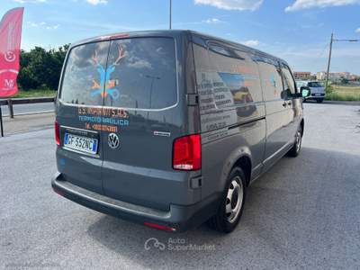 Volkswagen Transporter Transporter 2.0TDI 150 4M. PL Furg. PASSO LUNGO Grigio usata Cherasco