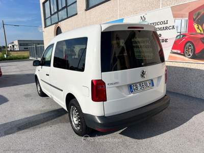 Volkswagen Caddy Caddy 2.0 TDI 102CV Kombi 5 POSTI AUTOCARRO Bianco usata Cherasco