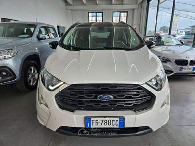 Ford EcoSport 2018 1.5 tdci ST-Line s / tetto apribile Bianco usata Martinengo