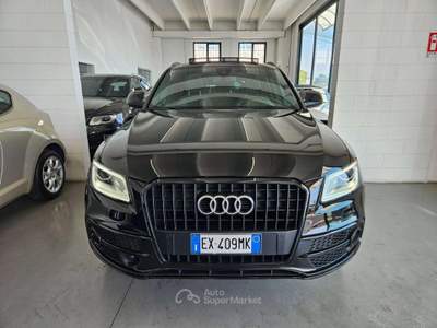 Audi Q5 2.0 tdi quattro 190cv s-tronic S-Line E6 - aut. tetto panoramico pelle Nero usata Martinengo