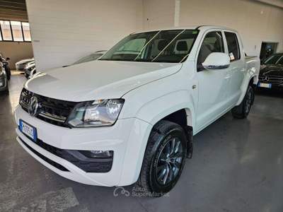 Volkswagen Amarok 3.0 V6 tdi Comfortline 4motion perm. 204cv auto Bianco usata Martinengo
