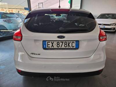 Ford Focus 2015 5p 1.5 tdci Plus s E6 neopatentati Bianco usata Martinengo