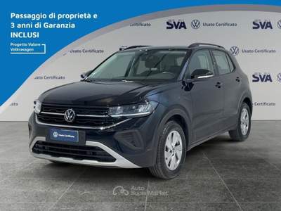 Volkswagen T-Cross 1.0 TSI 95CV Life - IVA ESPOSTA Nero usata Ravenna