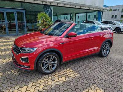 Volkswagen T-Roc VOLKSWAGEN T ROC CABRIO R LINE 1.5 TSI 150CV DSG Rosso usata Pian Camuno