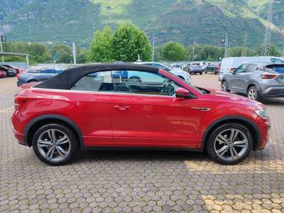 Volkswagen T-Roc VOLKSWAGEN T ROC CABRIO R LINE 1.5 TSI 150CV DSG Rosso usata Pian Camuno