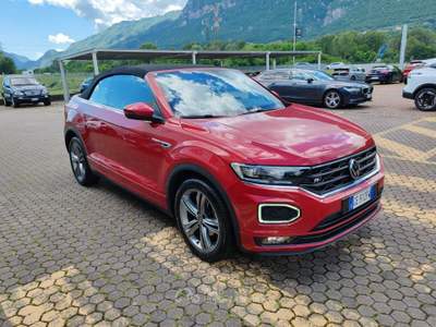 Volkswagen T-Roc VOLKSWAGEN T ROC CABRIO R LINE 1.5 TSI 150CV DSG Rosso usata Pian Camuno