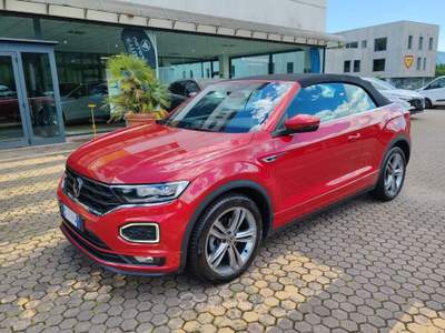 Volkswagen T-Roc VOLKSWAGEN T ROC CABRIO R LINE 1.5 TSI 150CV DSG Rosso usata Pian Camuno
