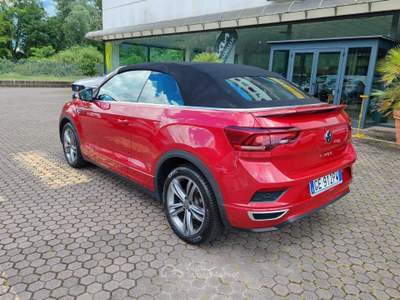 Volkswagen T-Roc VOLKSWAGEN T ROC CABRIO R LINE 1.5 TSI 150CV DSG Rosso usata Pian Camuno
