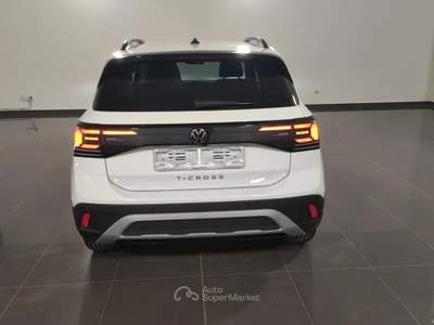 Volkswagen T-Cross VOLKS T-CROSS 1.0 TSI EDITION PLUS 115CV DSG T-Cross 1.0 tsi Edition Plus 115cv dsg Bianco usata Roma