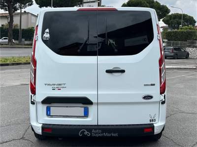 Ford Transit Custom PROMMO 2.0 tdci MHEV 130cv Trend combi L2H1 *GARANZIA* Bianco usata Bedizzole