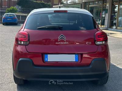 Citroen C3 1.2 puretech Shine 82cv *GARANZIA* Rosso usata Bedizzole