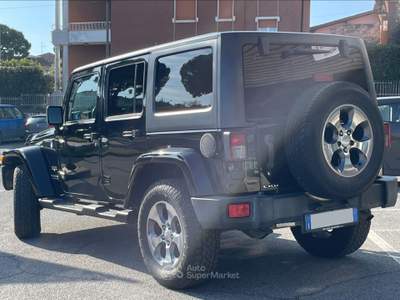 Jeep Wrangler 2.8 crd 75th Anniversary auto *GARANZIA* Nero usata Bedizzole