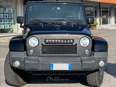 Jeep Wrangler 2.8 crd 75th Anniversary auto *GARANZIA* Nero usata Bedizzole