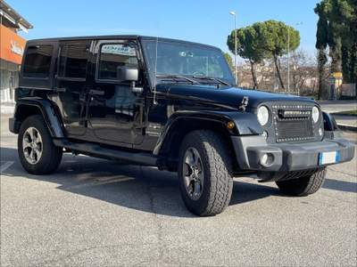 Jeep Wrangler 2.8 crd 75th Anniversary auto *GARANZIA* Nero usata Bedizzole