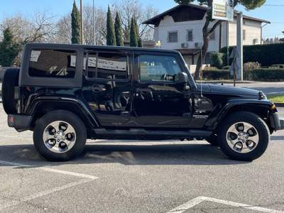 Jeep Wrangler 2.8 crd 75th Anniversary auto *GARANZIA* Nero usata Bedizzole