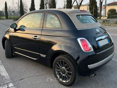 Fiat 500C 500C 1.2 Lounge 69cv *GARANZIA* Nero usata Bedizzole