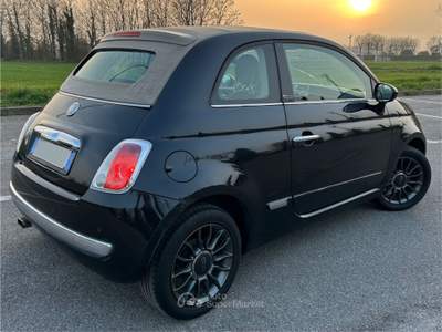 Fiat 500C 500C 1.2 Lounge 69cv *GARANZIA* Nero usata Bedizzole