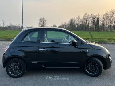 Fiat 500C 500C 1.2 Lounge 69cv *GARANZIA* Nero usata Bedizzole
