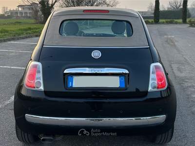 Fiat 500C 500C 1.2 Lounge 69cv *GARANZIA* Nero usata Bedizzole