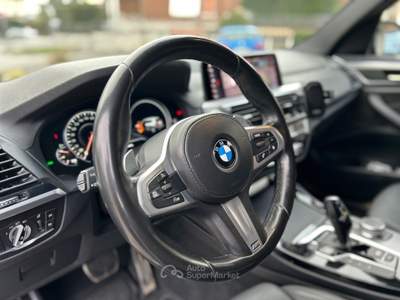 BMW X3 PROMMO xdrive30d Msport 249cv auto *GARANZIA* Blu/Azzurro usata Bedizzole