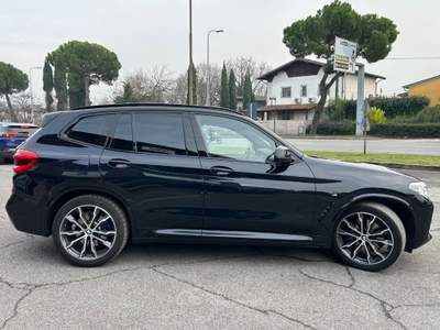 BMW X3 PROMMO xdrive30d Msport 249cv auto *GARANZIA* Blu/Azzurro usata Bedizzole