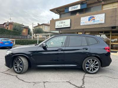 BMW X3 PROMMO xdrive30d Msport 249cv auto *GARANZIA* Blu/Azzurro usata Bedizzole