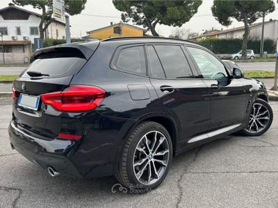 BMW X3 PROMMO xdrive30d Msport 249cv auto *GARANZIA* Blu/Azzurro usata Bedizzole