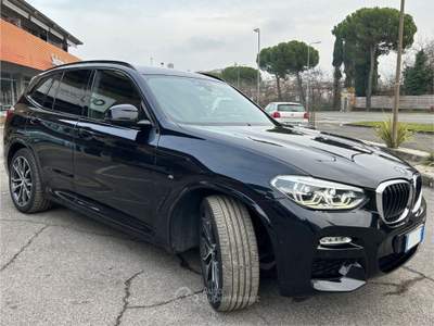 BMW X3 PROMMO xdrive30d Msport 249cv auto *GARANZIA* Blu/Azzurro usata Bedizzole