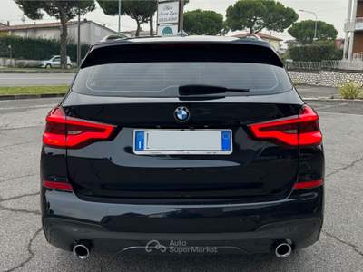 BMW X3 PROMMO xdrive30d Msport 249cv auto *GARANZIA* Blu/Azzurro usata Bedizzole