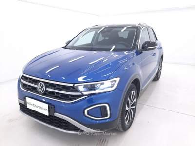 Volkswagen T-Roc Miglior prezzo garantito e consegna in pochi giorni Blu/Azzurro usata Reggio nell'Emilia