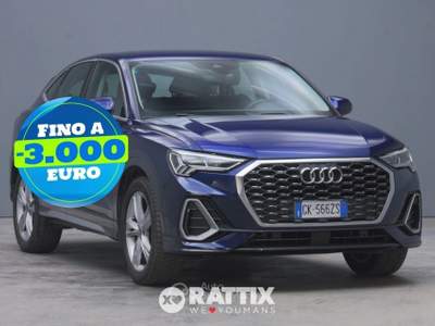 Audi Q3 q3 sportback 35 2.0 tdi s line edition s-tronic Blu/Azzurro usata Barzago