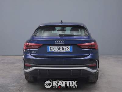 Audi Q3 q3 sportback 35 2.0 tdi s line edition s-tronic Blu/Azzurro usata Barzago