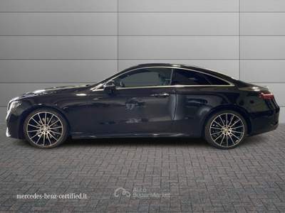 Mercedes-Benz Classe E  - e coupe 220 d premium auto my20 Nero usata Ancona
