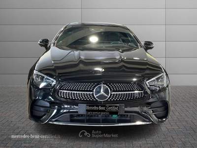 Mercedes-Benz Classe E  - e coupe 220 d premium auto my20 Nero usata Ancona
