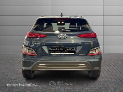 Hyundai Kona  1ªs. (2017-23) -  ev 39 kwh xline Blu/Azzurro usata Ancona
